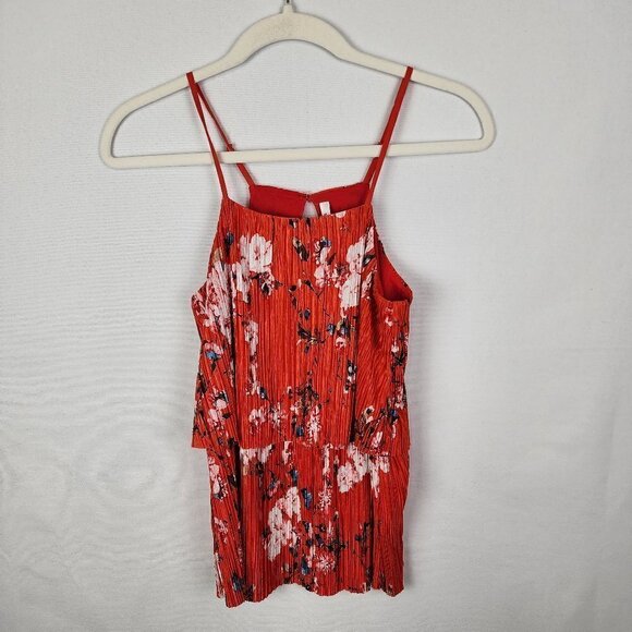 Collective Concepts Tops - Collective‎ Concepts Floral Halter Style Tiered Top XS